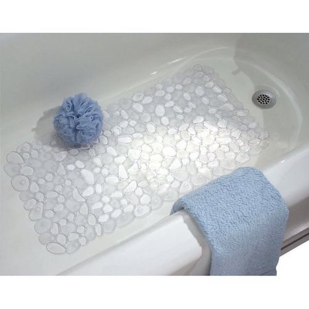 INTERDESIGN BATH MAT CLEAR 26-1/2"" 80010